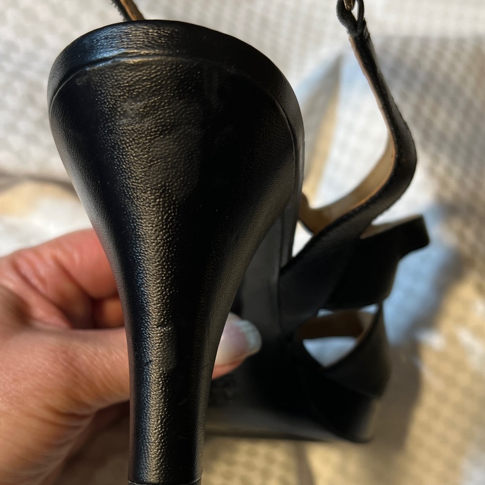 Naturalizer, Pressley, size 8.5 Black Strappy Heels - Picture 9 of 9